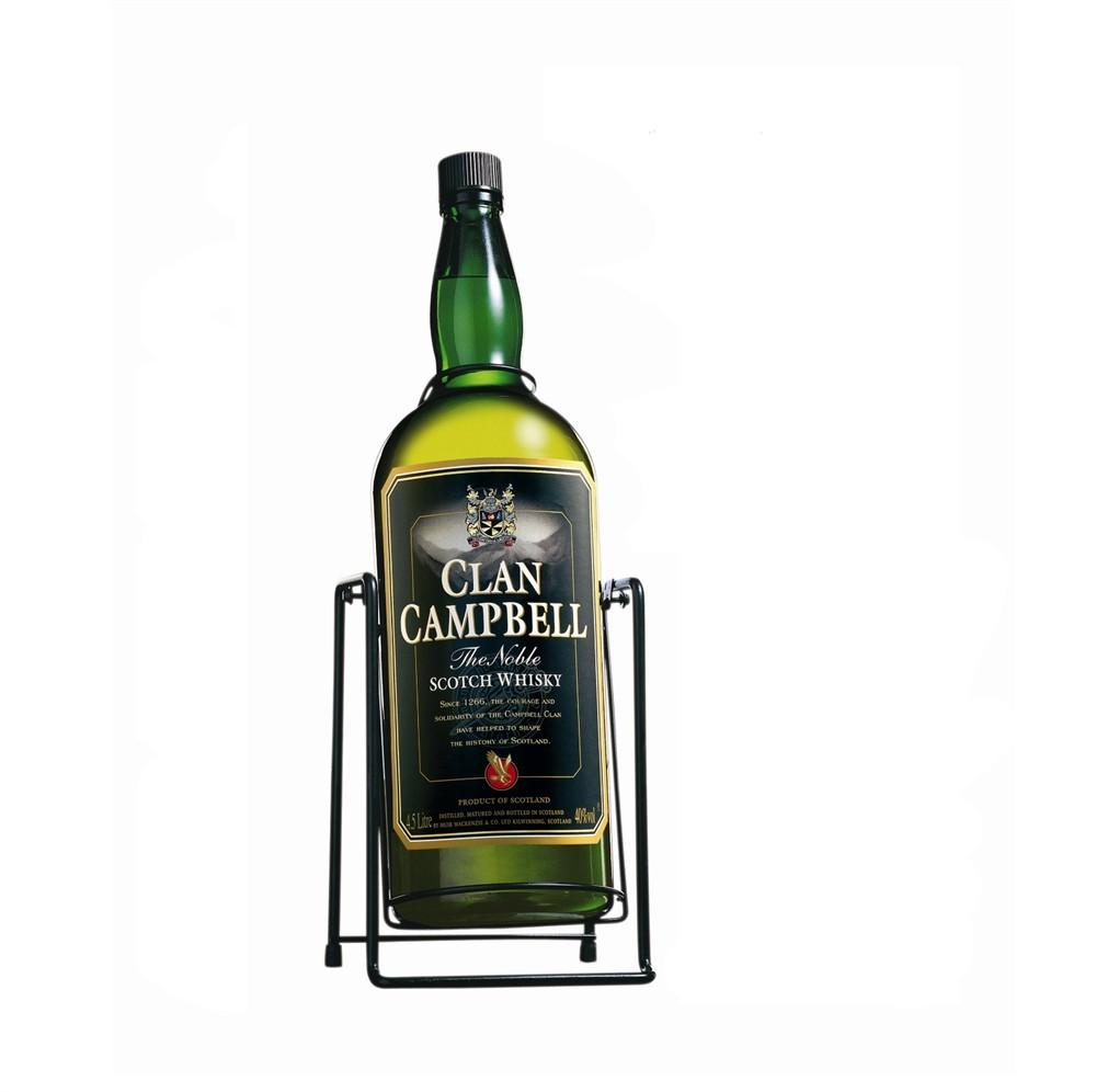 BOUTEILLE AVEC BALENCELLE DE CLAN CAMPBELL LE GALLON 4,5 LITRES 40°